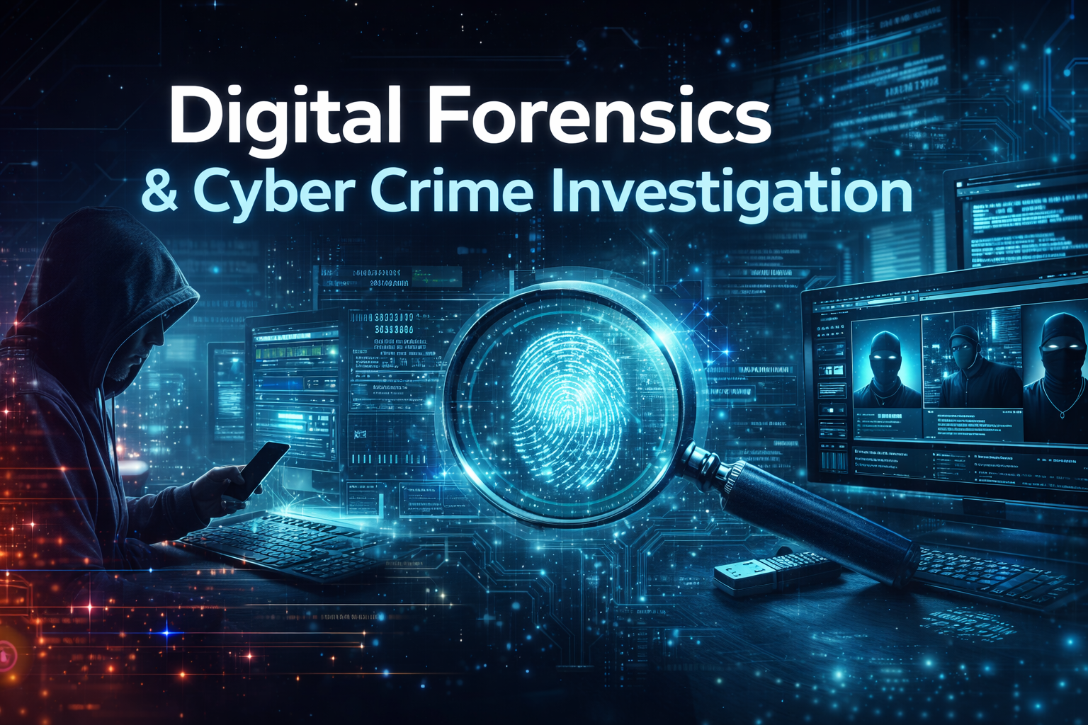 Digital Forensics & Cyber Crime Investigation